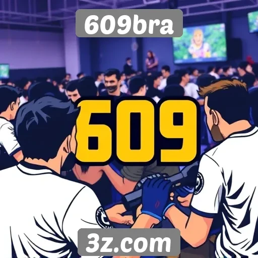Comunidade de jogadores ativa no 609bra