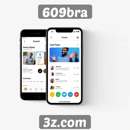 Interface e usabilidade do 609bra em dispositivos móveis
