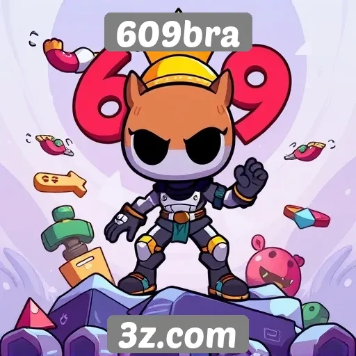 Acesso a jogos exclusivos no site 609bra