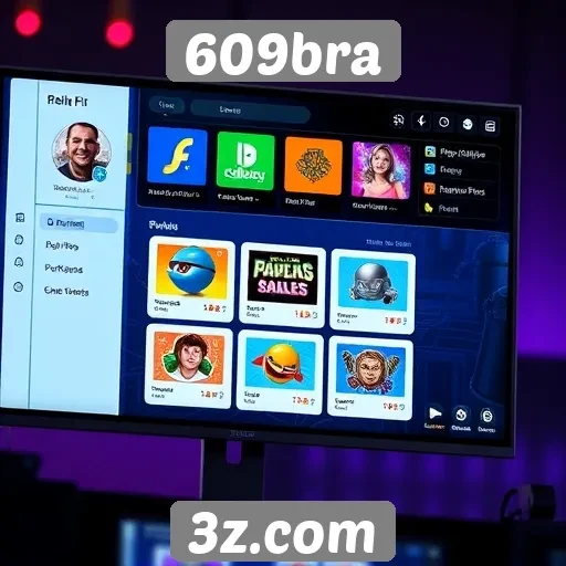 Análise da interface do usuário no 609bra